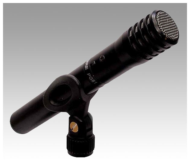 Shure PG81 Condenser Microphone 