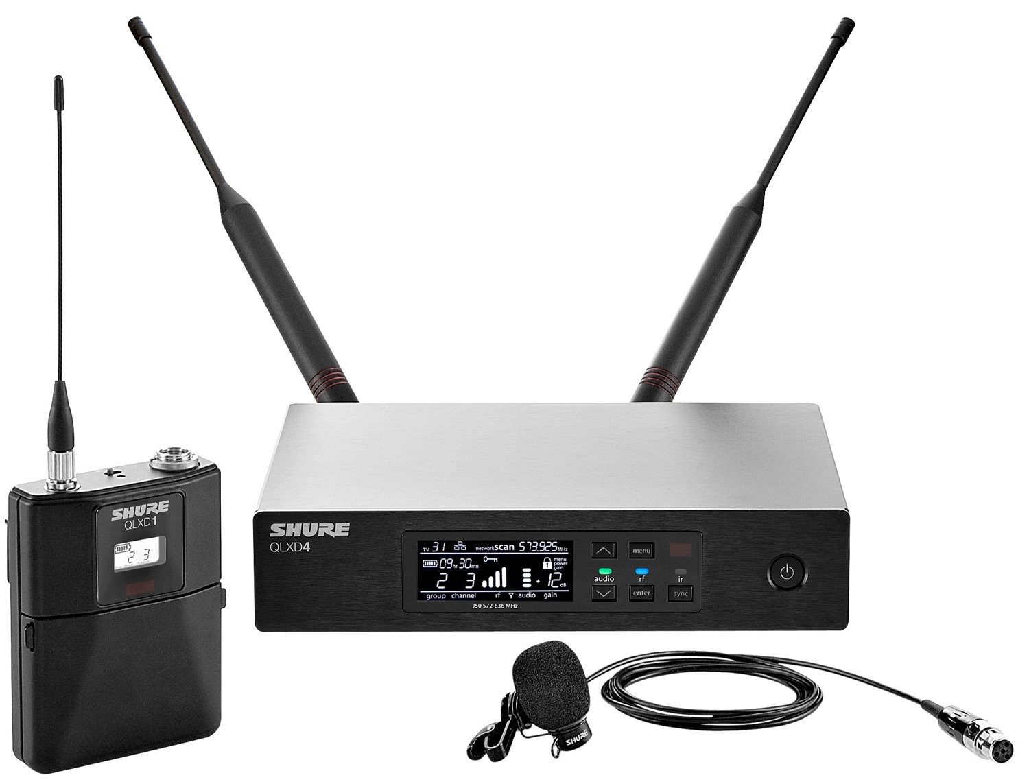 Shure QLXD Lavalier Wireless Microphone System