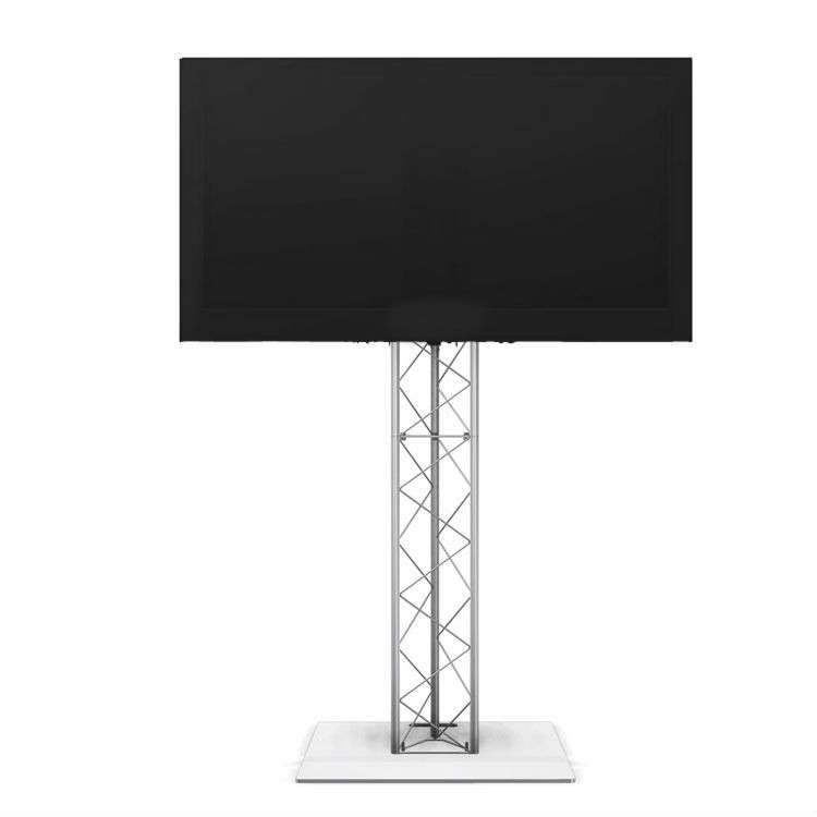 70" LCD Flat Screen Television Display (TV) on truss stand