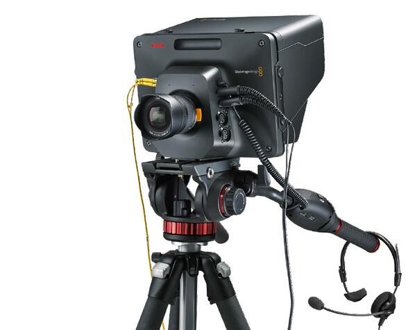 Blackmagic Studio Camera with Panasonic Lumix G X Vario PZ 45